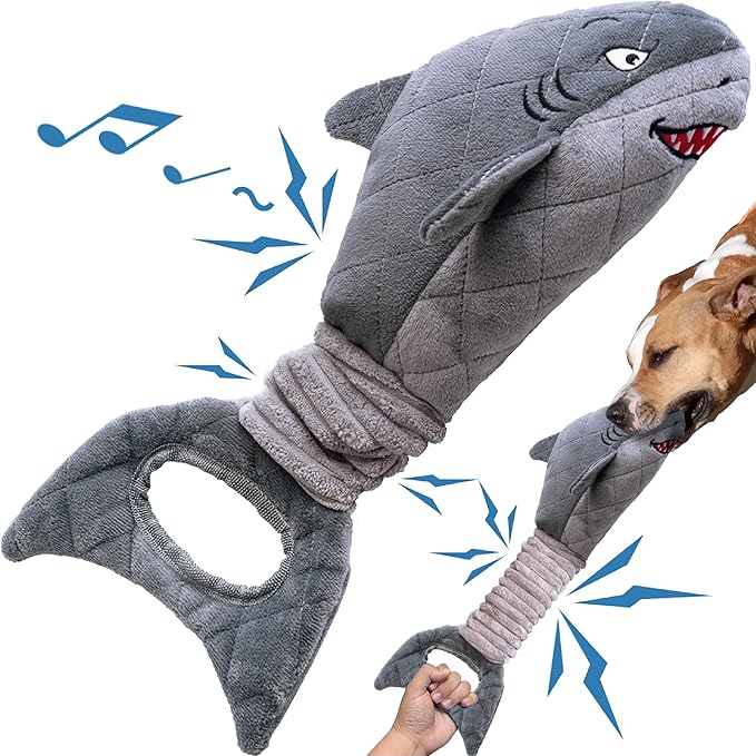 Plush Squeaky Duck Dog Toy – Soft Interactive Chew Toy for Dogs