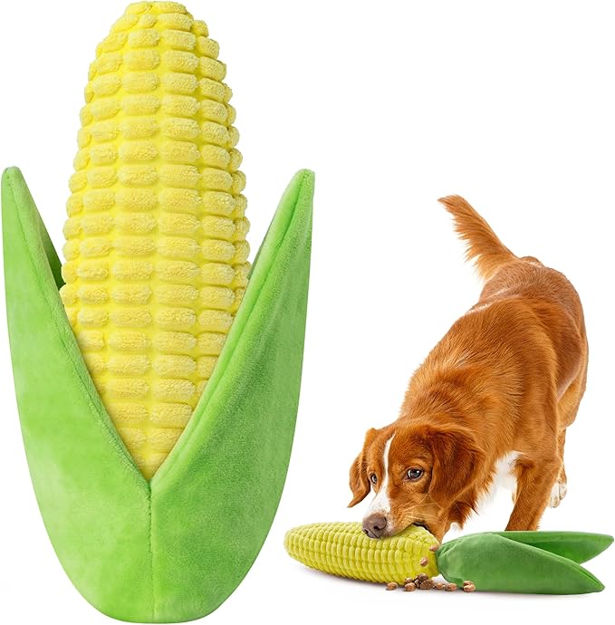 Plush Squeaky Duck Dog Toy – Soft Interactive Chew Toy for Dogs