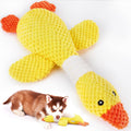 Plush Squeaky Duck Dog Toy – Soft Interactive Chew Toy for Dogs