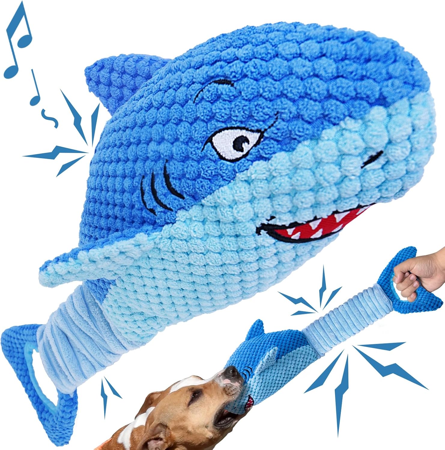 Plush Squeaky Duck Dog Toy – Soft Interactive Chew Toy for Dogs